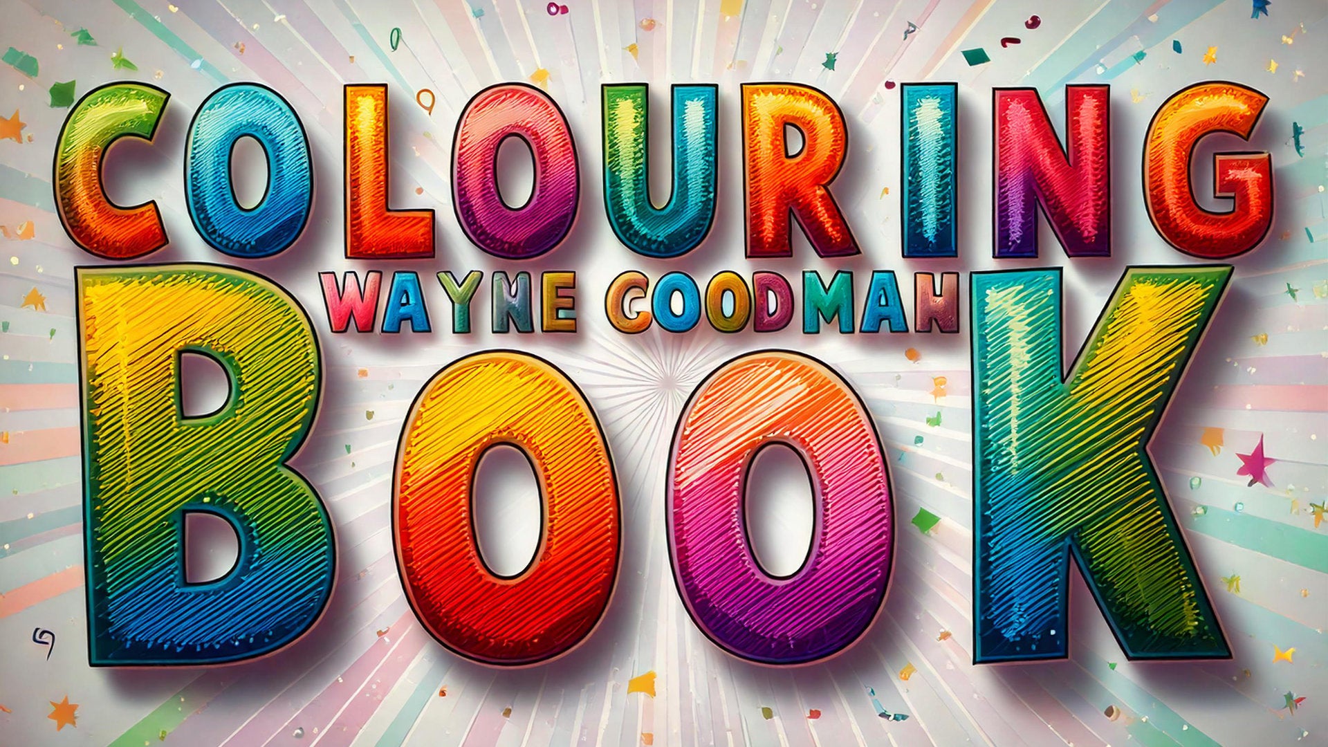 Wayne Goodman - Colouring Book - Click Image to Close